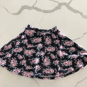 H&M DIVIDED Floral Skirt